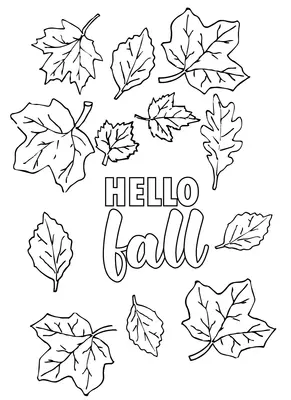 Hallo Herfst in Letters
