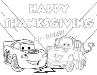 Happy Thanksgiving Cars