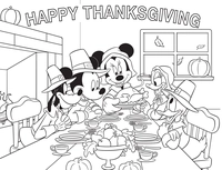 Feliz Acción de Gracias Disney