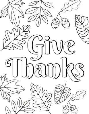 Thanksgiving Leaves