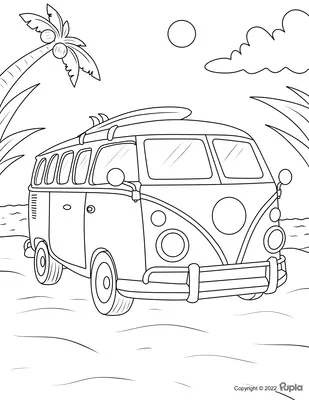 Cars Classic Volkswagen Van
