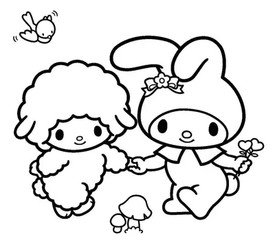 My Melody & Schafe