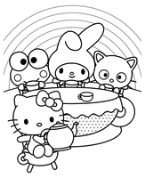 30 Sanrio Coloring Pages (Free PDF Printables)