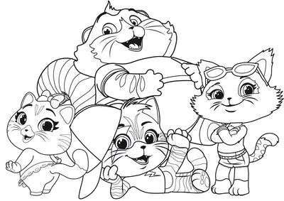 Gatos 44 juntos