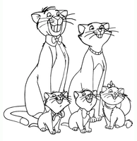 Cats Aristocats Together