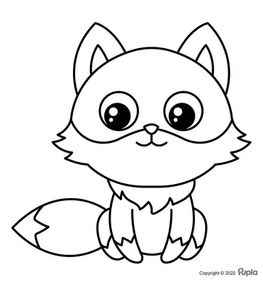 Fuchs Einfach und niedlich