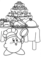 87+ Desenhos do Kirby para Imprimir e Colorir/Pintar