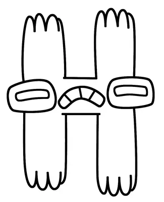 Alphabet Lore Letter H