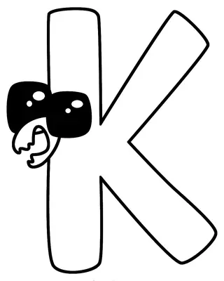 Alphabet Lore Letra K
