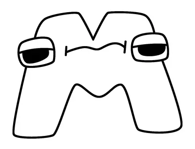 Alphabet Lore Letter M