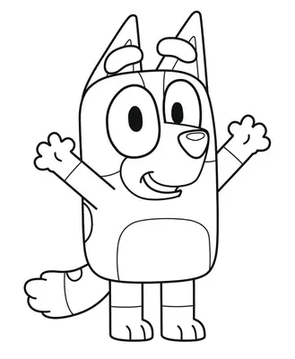 Bluey Bingo Happy