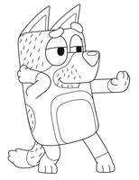 Bluey Padre Bandit