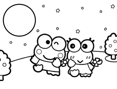 Keroppi y Pikki