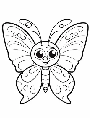 Lieve Vlinder met Grote Ogen