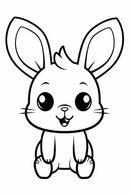 Petit Lapin Mignon aux Grands Yeux