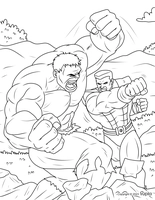 Hulk Fighting