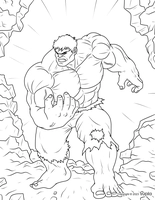 Hulk door een Muur Geslagen