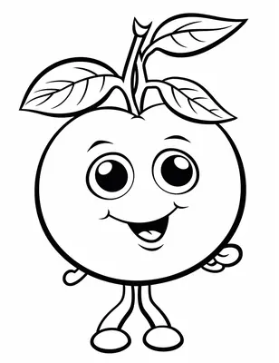 Mignon Personnage de Pomme