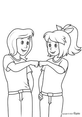 Bibi und Tina zusammen