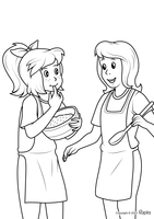 Bibi und Tina kochen