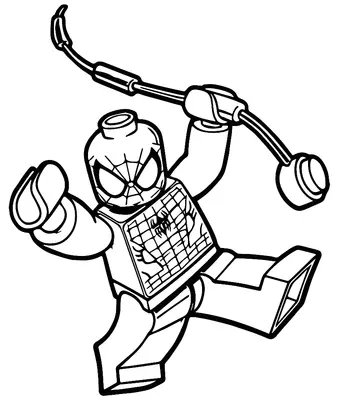 Spiderman Lego Action Figure