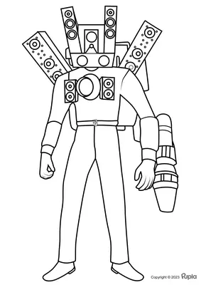 Skibidi Toilet Titan Speakerman