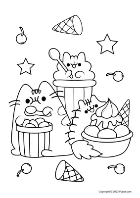 Pusheen Pip y Stormy