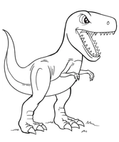 Dinosaurier T-Rex Einfach