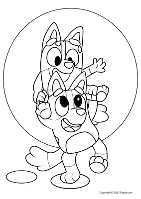 Bluey Lifting Bingo