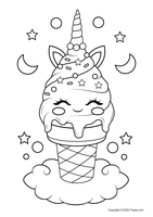 Big Unicorn Ice Cream