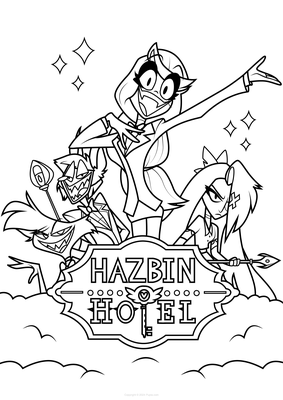 Hazbin Hotel Poster