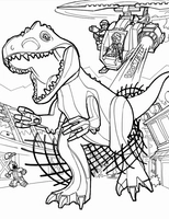 Dinosaurio Lego T-rex