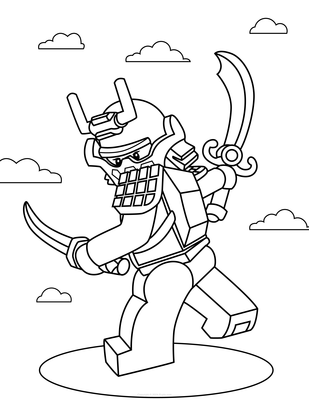 Ninjago vechten