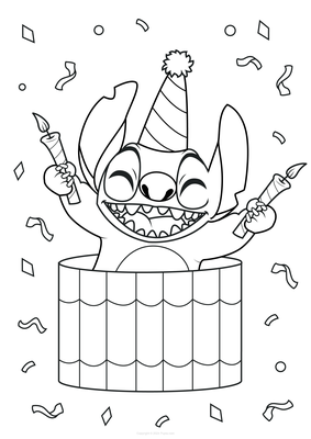 Stitch Happy Birthday