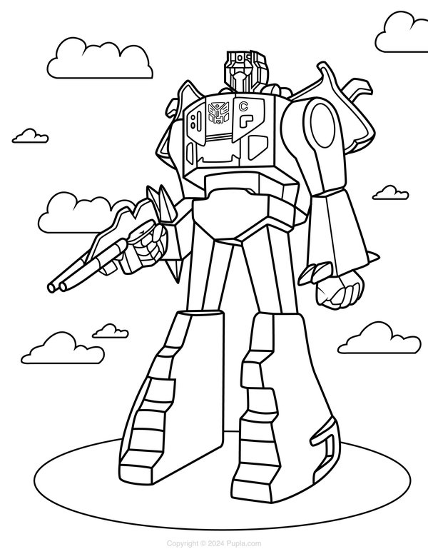 Coloriage Grimlock