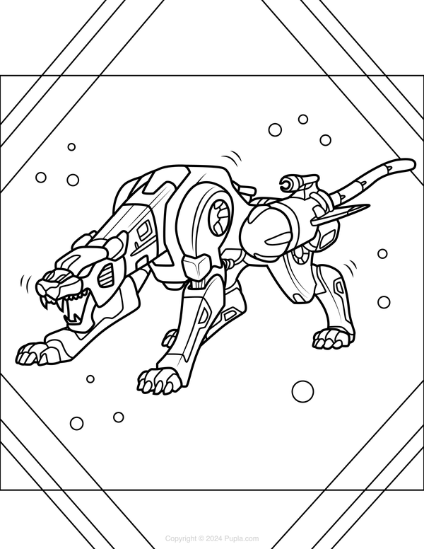 Ravage Coloring Page