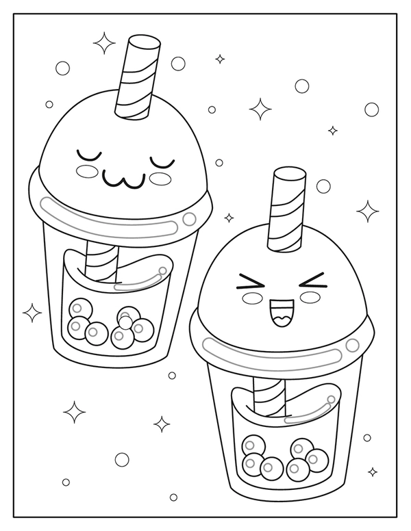 drink coloring page