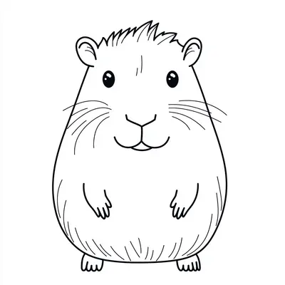 Kawaii capibara
