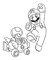 Mario en Toad