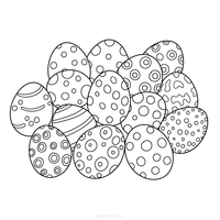 Eggs with Different Patterns