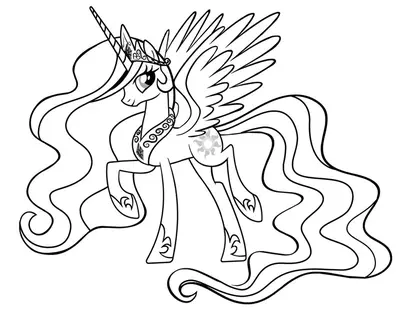 My Little Pony Prinzessin Celestia