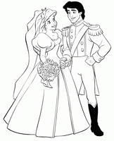 Ariel Trouwt met Prins