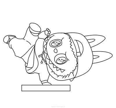 Labubu Hip Hop Girl Figure