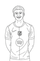 Lamine Yamal Portrait