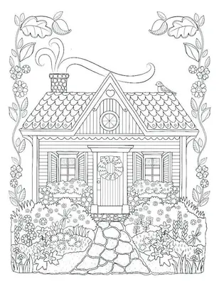 Huis met Bloemen Tuin