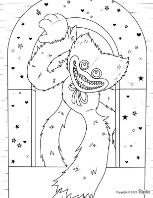 Huggy Wuggy Klimt uit Poort