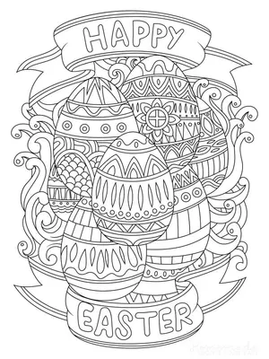 Ostereier im Detail