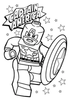 Lego Kapitän Amerika