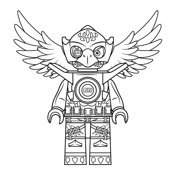 Lego Chima Coloring Page