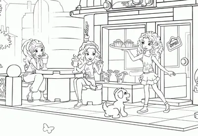 Magdalenas restaurante Lego Friends